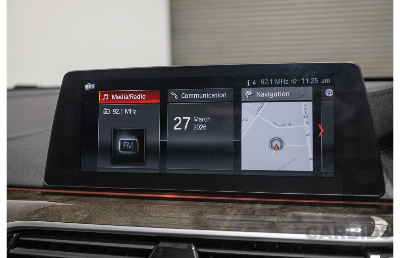 9/2017 BMW 630i M Sport Gran Coupe G32 5D Hatchback Mineral White Metallic Turbo 2.0L