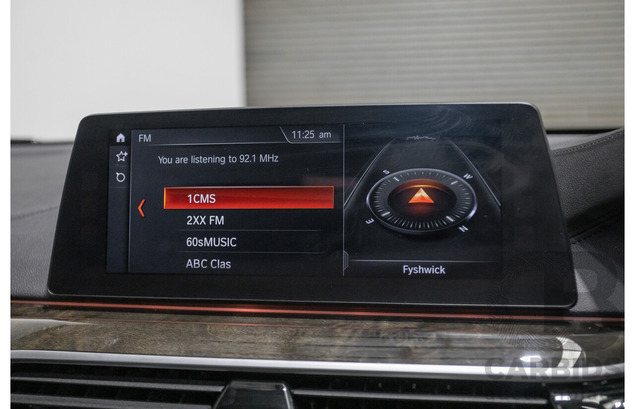 9/2017 BMW 630i M Sport Gran Coupe G32 5D Hatchback Mineral White Metallic Turbo 2.0L