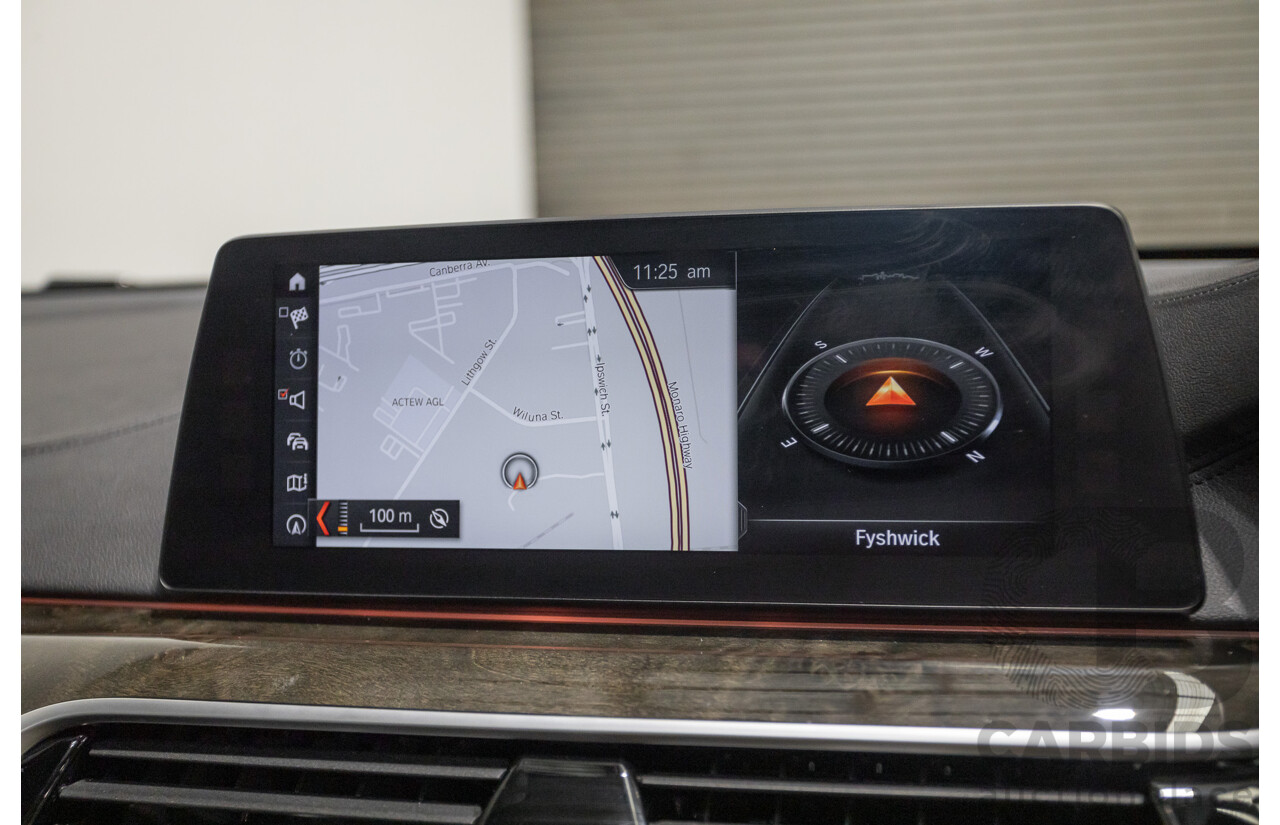 9/2017 BMW 630i M Sport Gran Coupe G32 5D Hatchback Mineral White Metallic Turbo 2.0L