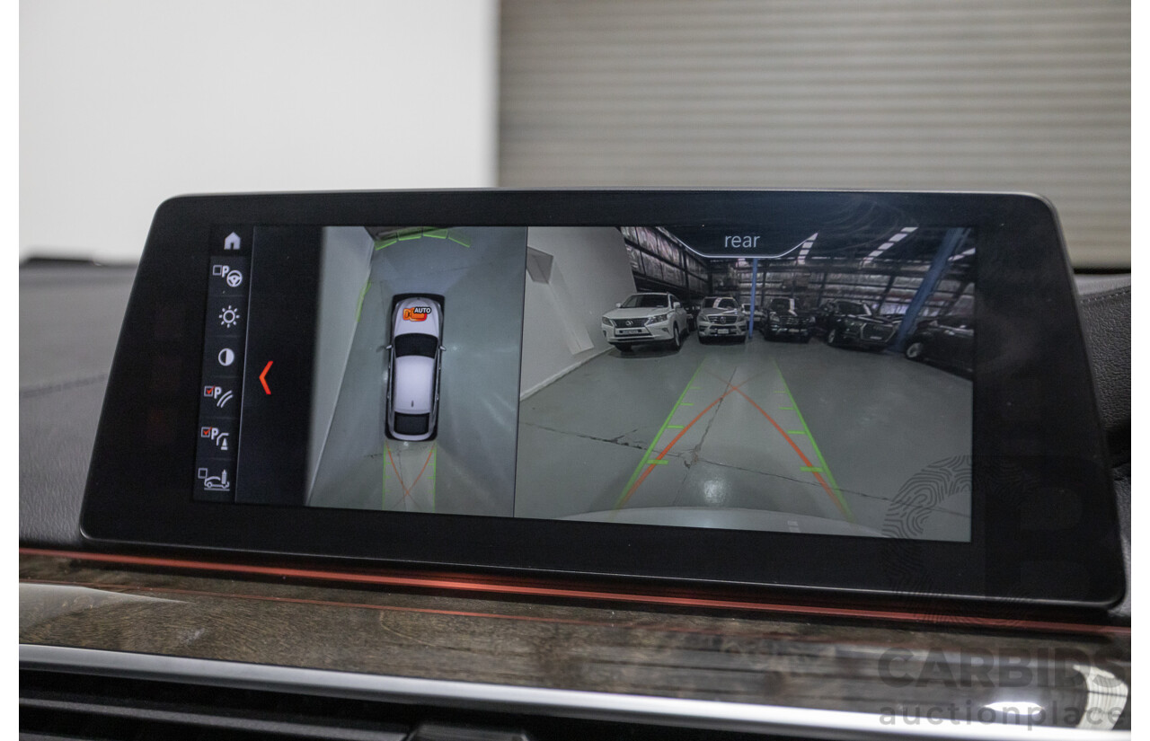 9/2017 BMW 630i M Sport Gran Coupe G32 5D Hatchback Mineral White Metallic Turbo 2.0L