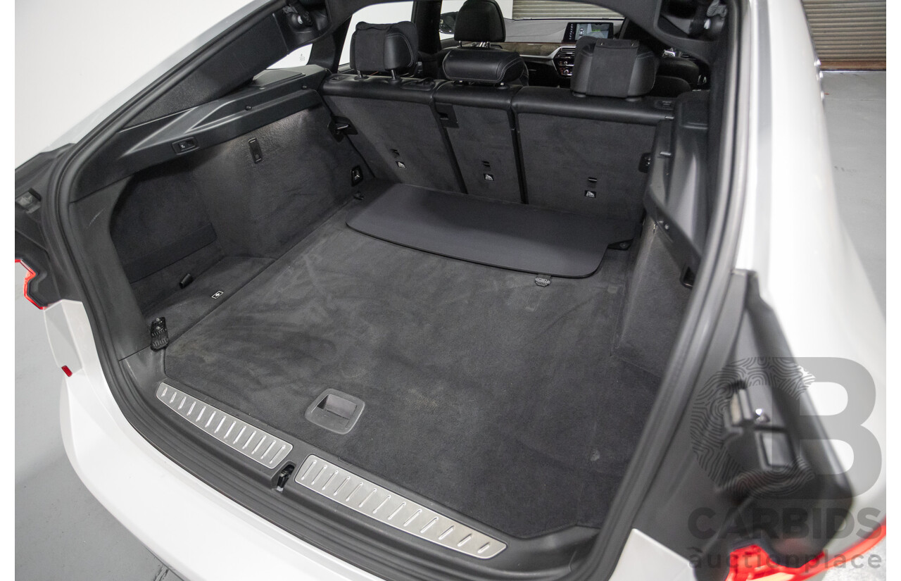 9/2017 BMW 630i M Sport Gran Coupe G32 5D Hatchback Mineral White Metallic Turbo 2.0L