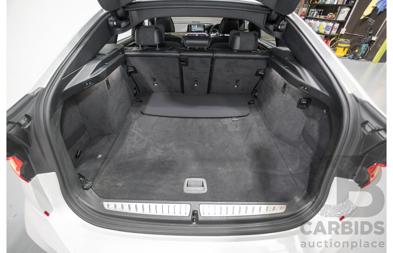 9/2017 BMW 630i M Sport Gran Coupe G32 5D Hatchback Mineral White Metallic Turbo 2.0L