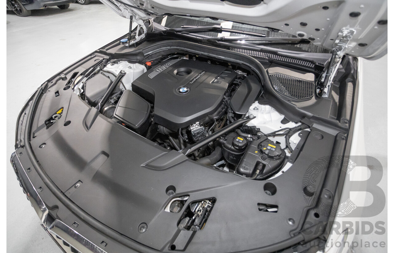 9/2017 BMW 630i M Sport Gran Coupe G32 5D Hatchback Mineral White Metallic Turbo 2.0L