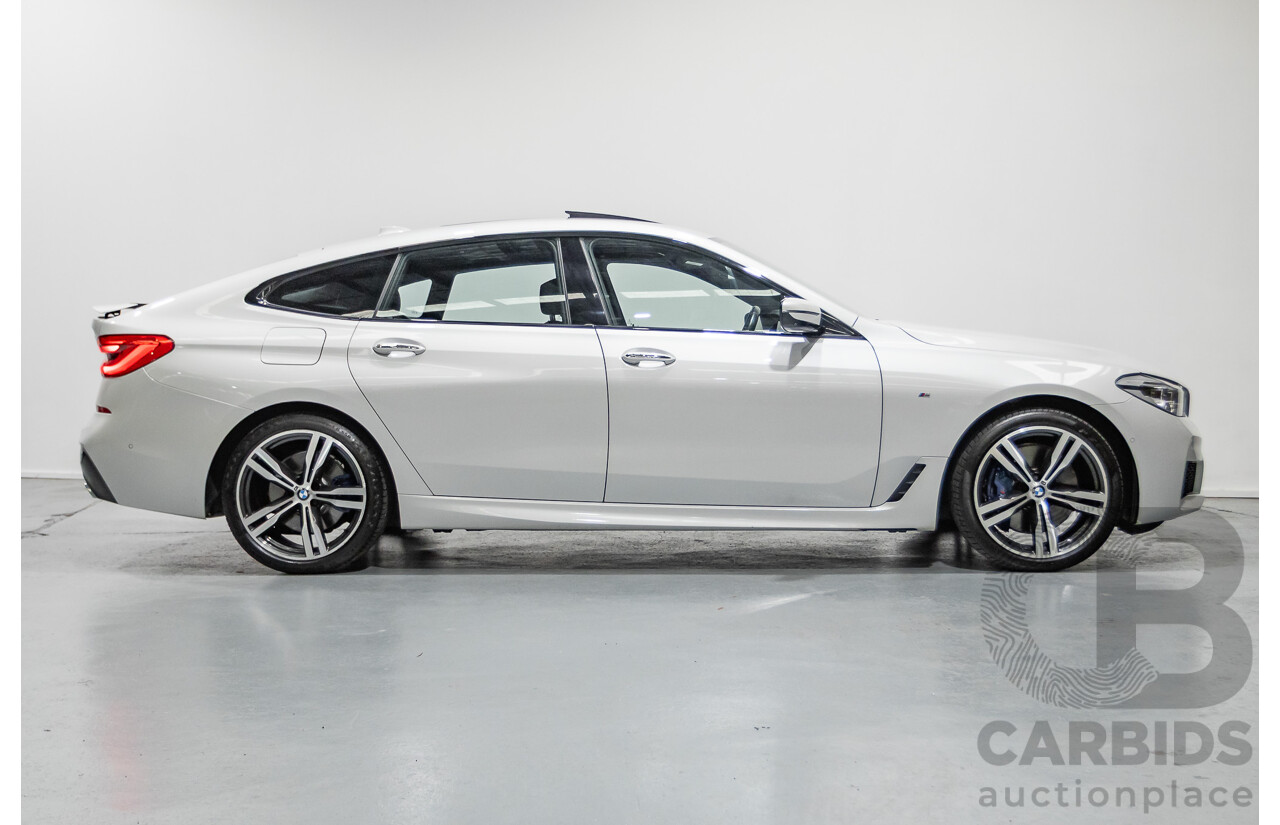9/2017 BMW 630i M Sport Gran Coupe G32 5D Hatchback Mineral White Metallic Turbo 2.0L