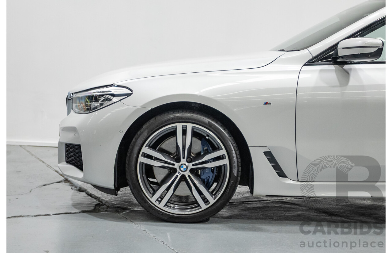 9/2017 BMW 630i M Sport Gran Coupe G32 5D Hatchback Mineral White Metallic Turbo 2.0L
