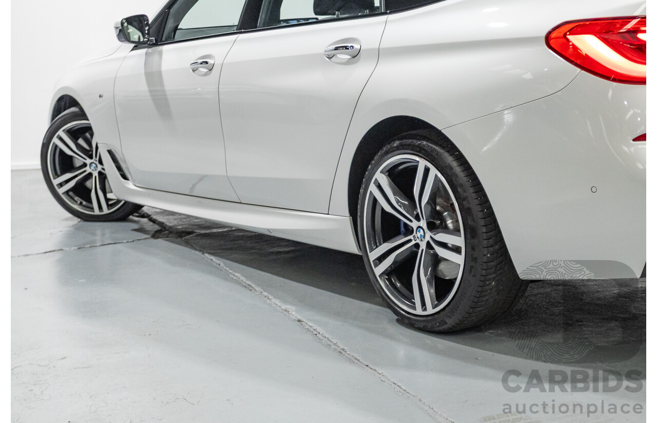 9/2017 BMW 630i M Sport Gran Coupe G32 5D Hatchback Mineral White Metallic Turbo 2.0L