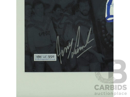 1661160 · Framed Signed Canterbury Bankstown Bulldogs 'The Pride of the Bulldogs' Print