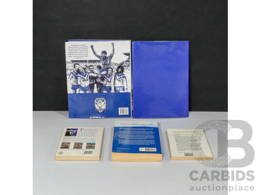 1661145 · Collection of Five  Canterbury Bankstown Bulldogs Reference Books