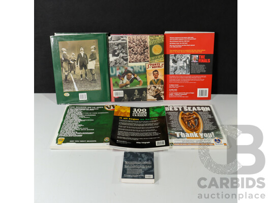 1661158 · Collection of Seven Rugby League Reference Books