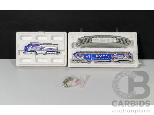 1661132 · Canterbury Bankstown Bulldogs Themed HO Scale Model Train by Masterpiece Railway