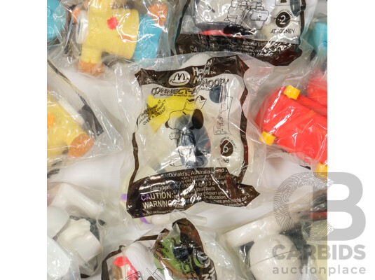 McDonalds Happy Meal Connect-a-Snoopy Toys From 2002