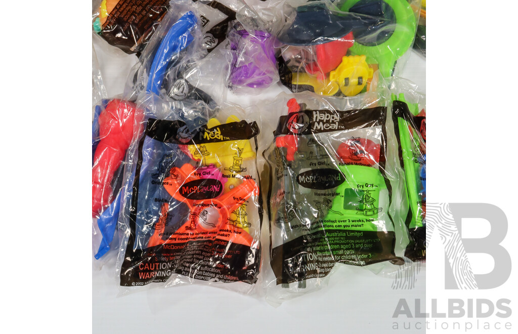 McDonalds Happy Meal Toys From 2002