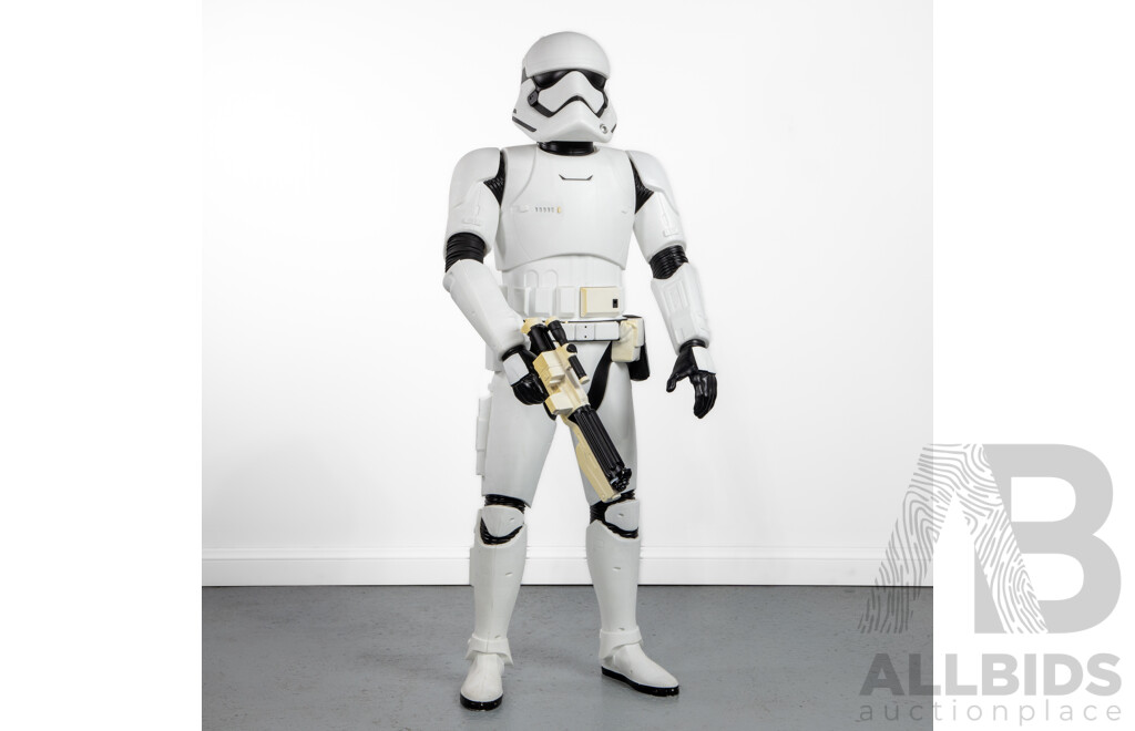 Large Battery Operated Storm Trooper Figurine