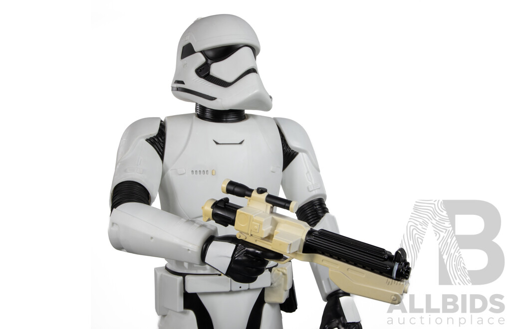 Large Battery Operated Storm Trooper Figurine