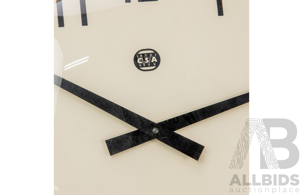 Large Modern CSA Wall Clock