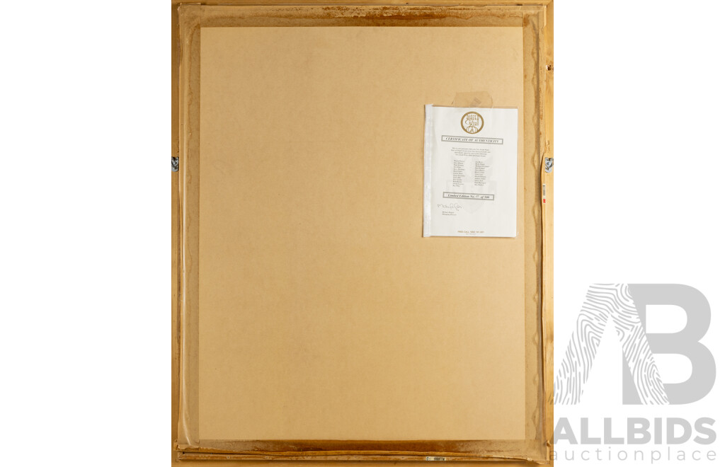 NSW State of Origin Greats Hand Signed Jersey - Fittler, Johns, Daley & More (Ltd Ed 500)