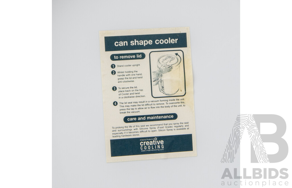 Wests Tigers Over Sized Can Form Cooler