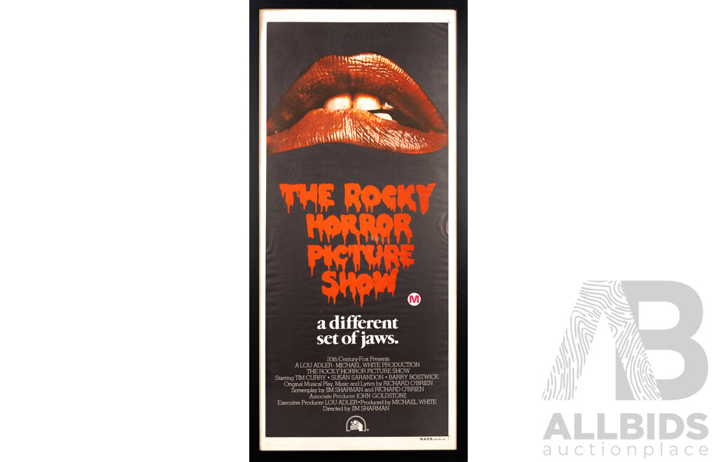 Framed 'The Rocky Horror Picture Show' Framed Poster, 1975 (M.A.P.S. Lithographic Print)