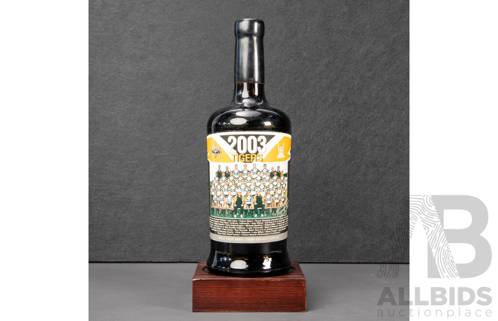 Collection of Eight West Tigers Themed Ports