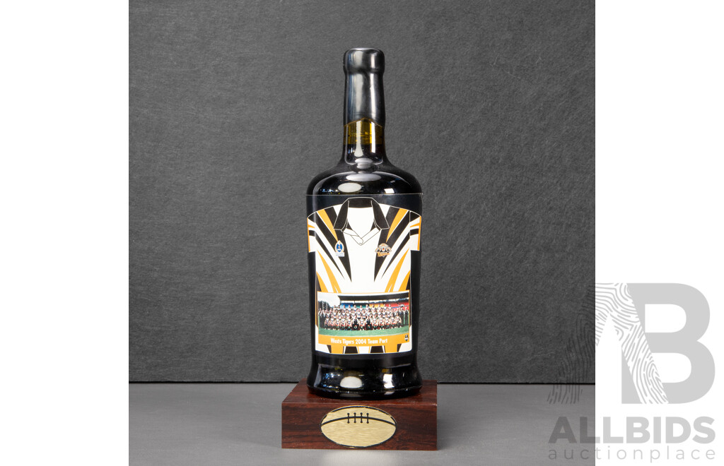 Collection of Eight West Tigers Themed Ports