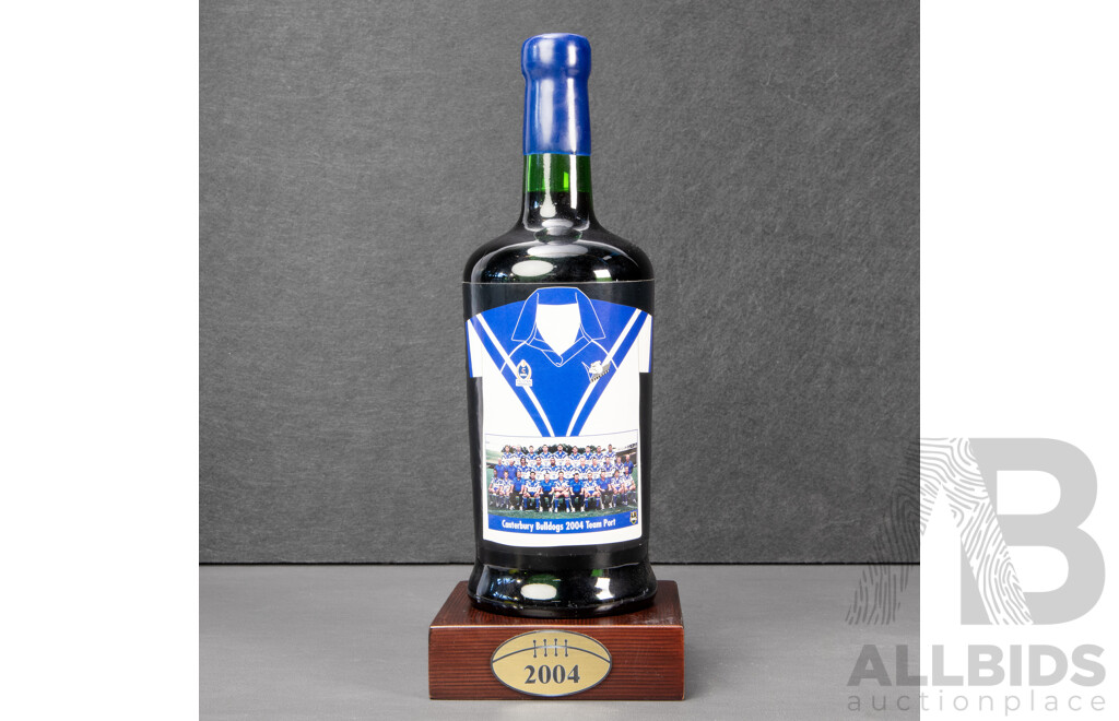 Collection of Eight Canterbury Bankstown Bulldogs Themed Ports