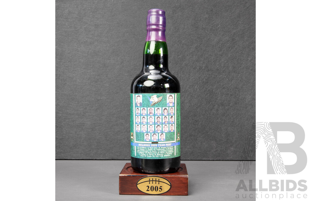 Collection of Eight Canterbury Bankstown Bulldogs Themed Ports