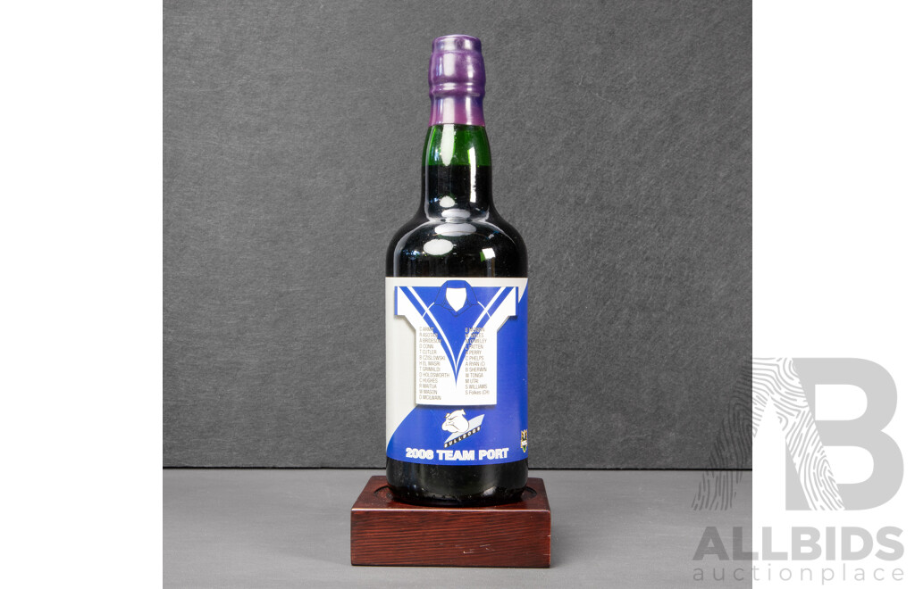 Collection of Eight Canterbury Bankstown Bulldogs Themed Ports