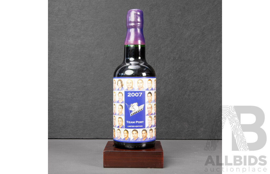 Collection of Eight Canterbury Bankstown Bulldogs Themed Ports