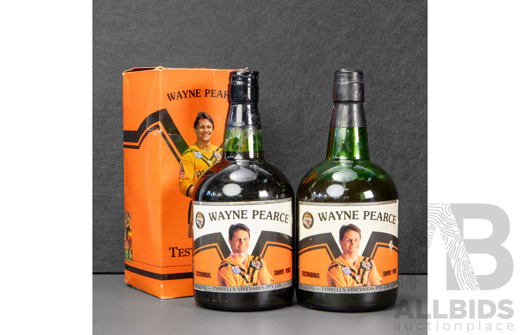 Wayne Pearce Testimonial Port X 2