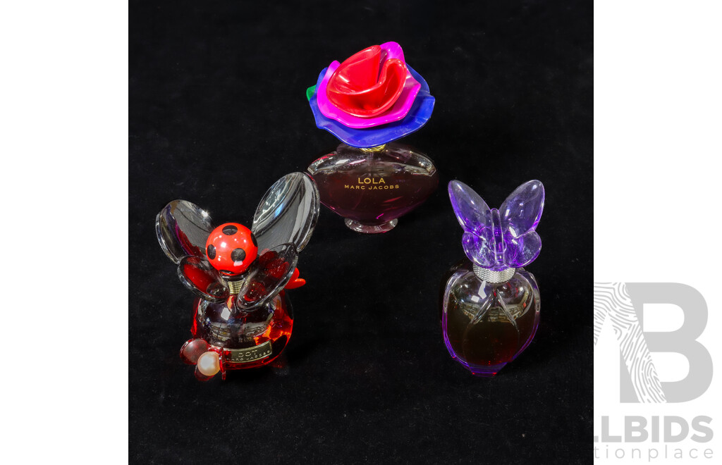 Collection of Five Women's Perfumes