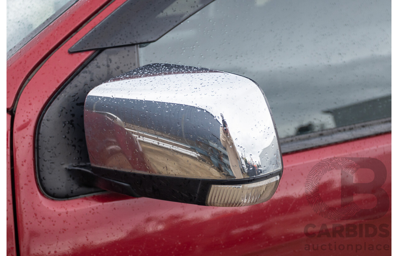 05/2018 Isuzu MU-X LS-U (4x4) UC MY18 4D Wagon Red Turbo Diesel 3.0L