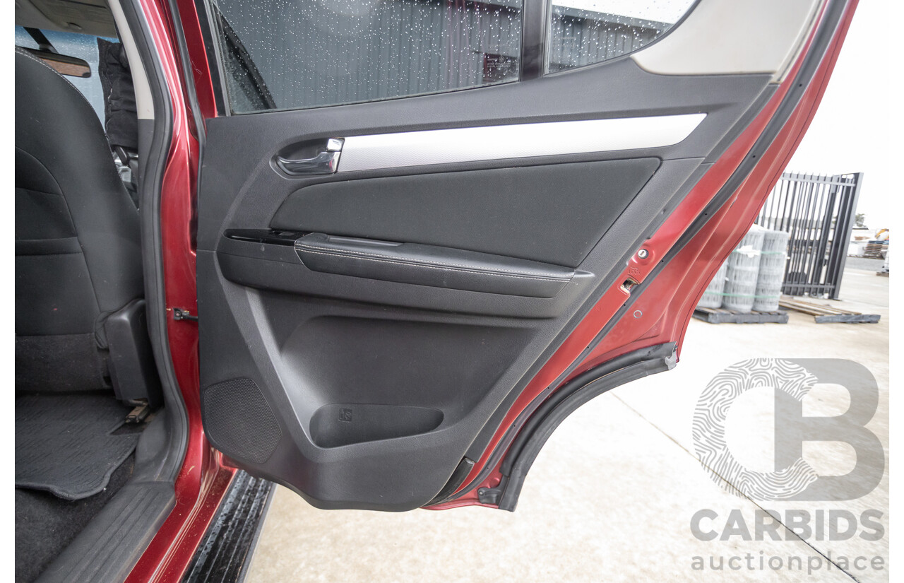 05/2018 Isuzu MU-X LS-U (4x4) UC MY18 4D Wagon Red Turbo Diesel 3.0L