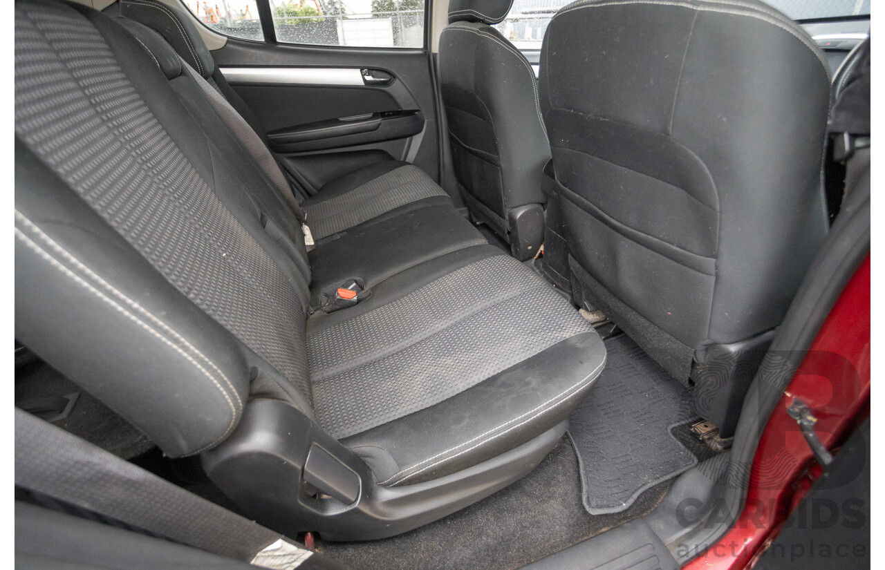 05/2018 Isuzu MU-X LS-U (4x4) UC MY18 4D Wagon Red Turbo Diesel 3.0L