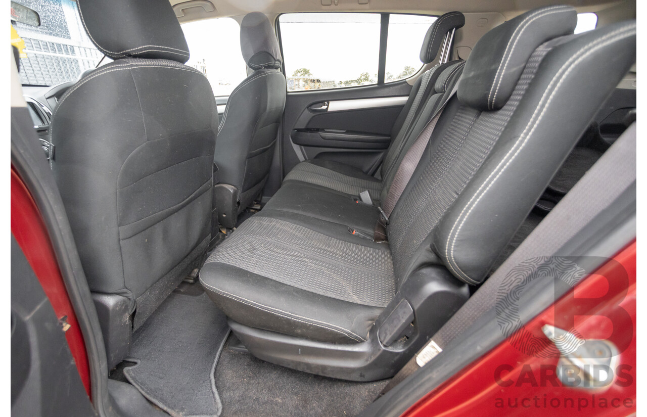 05/2018 Isuzu MU-X LS-U (4x4) UC MY18 4D Wagon Red Turbo Diesel 3.0L