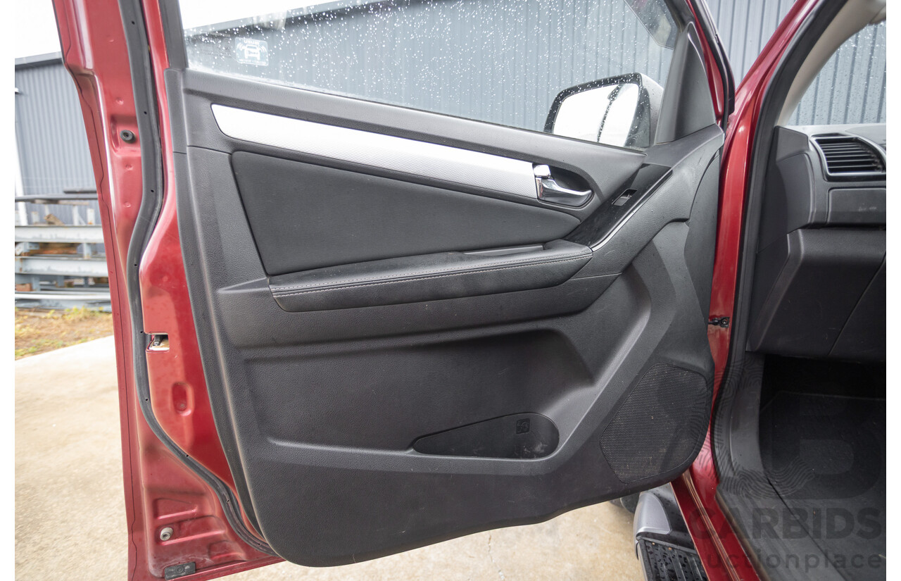 05/2018 Isuzu MU-X LS-U (4x4) UC MY18 4D Wagon Red Turbo Diesel 3.0L