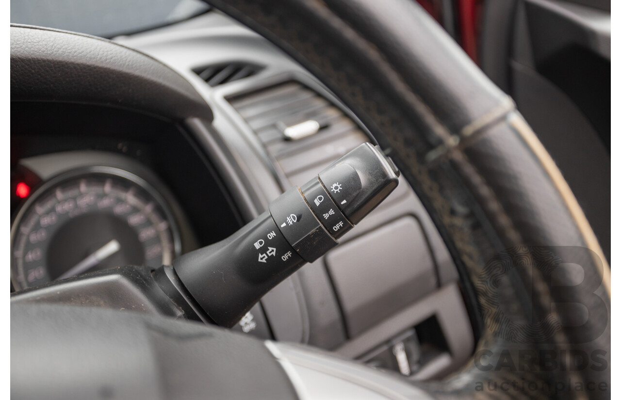 05/2018 Isuzu MU-X LS-U (4x4) UC MY18 4D Wagon Red Turbo Diesel 3.0L