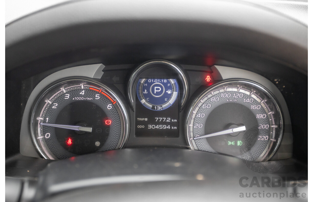 05/2018 Isuzu MU-X LS-U (4x4) UC MY18 4D Wagon Red Turbo Diesel 3.0L