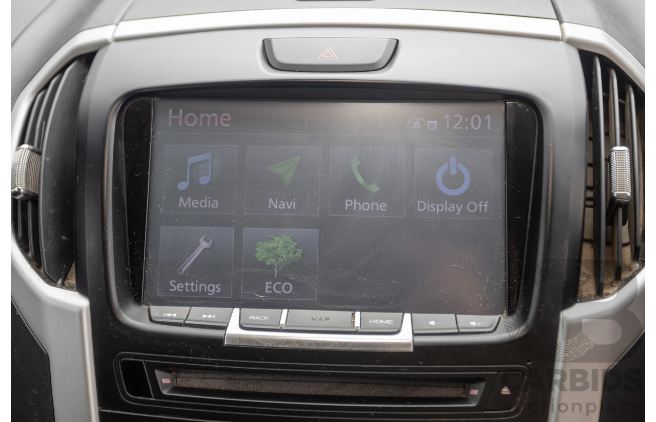 05/2018 Isuzu MU-X LS-U (4x4) UC MY18 4D Wagon Red Turbo Diesel 3.0L