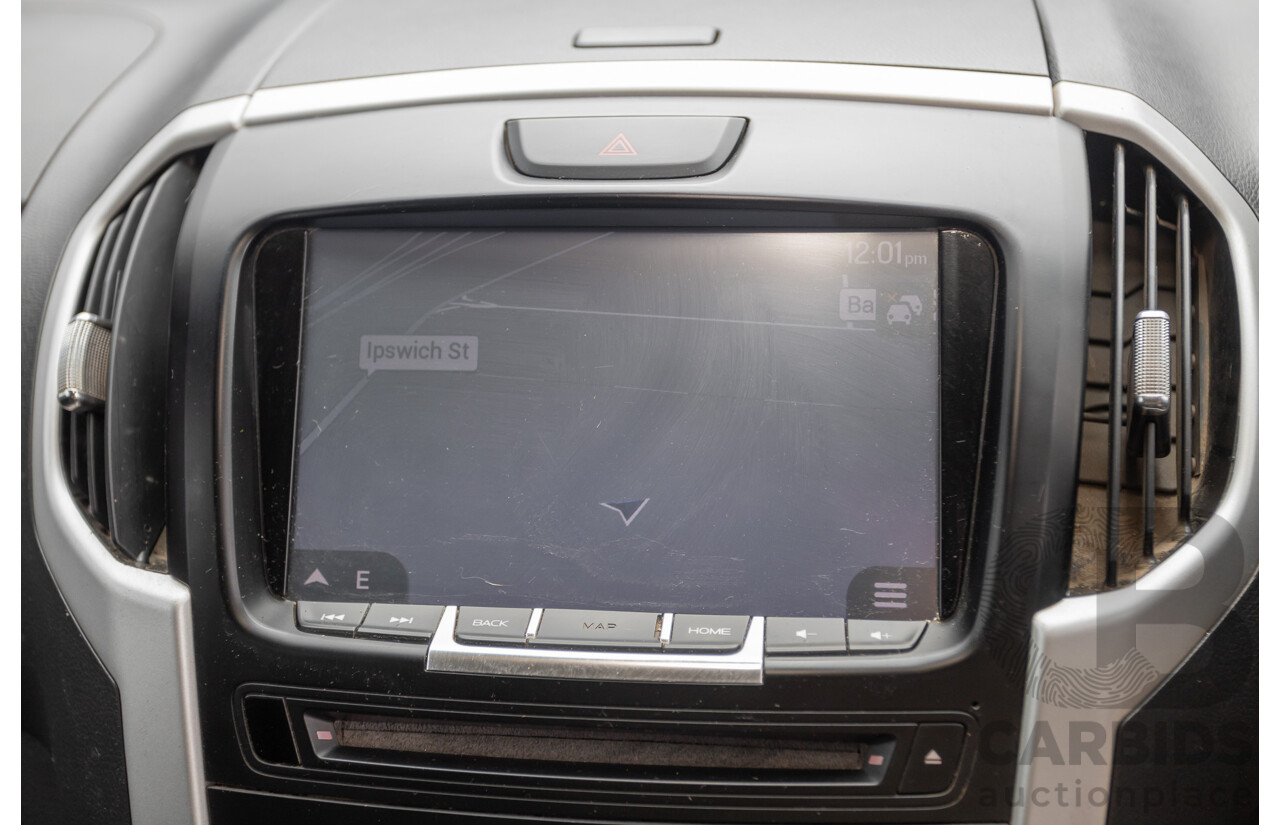 05/2018 Isuzu MU-X LS-U (4x4) UC MY18 4D Wagon Red Turbo Diesel 3.0L