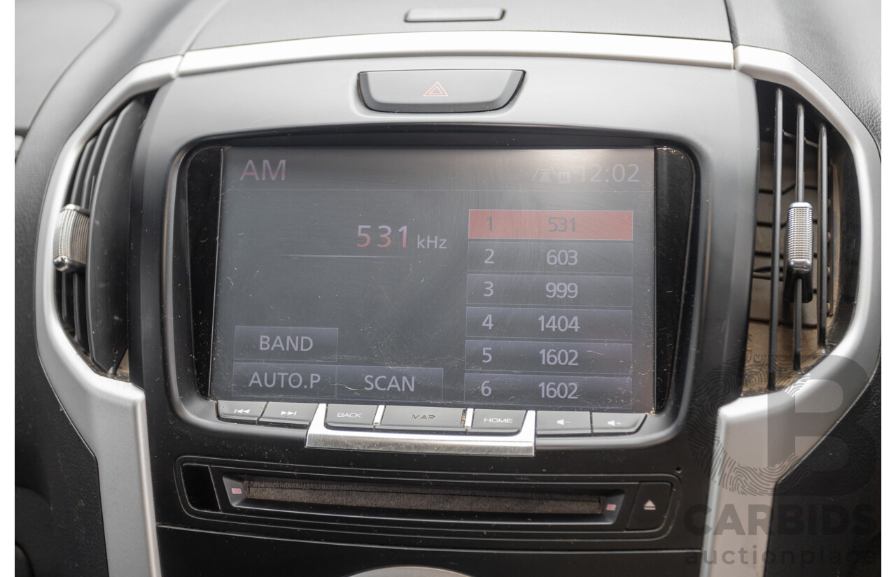 05/2018 Isuzu MU-X LS-U (4x4) UC MY18 4D Wagon Red Turbo Diesel 3.0L