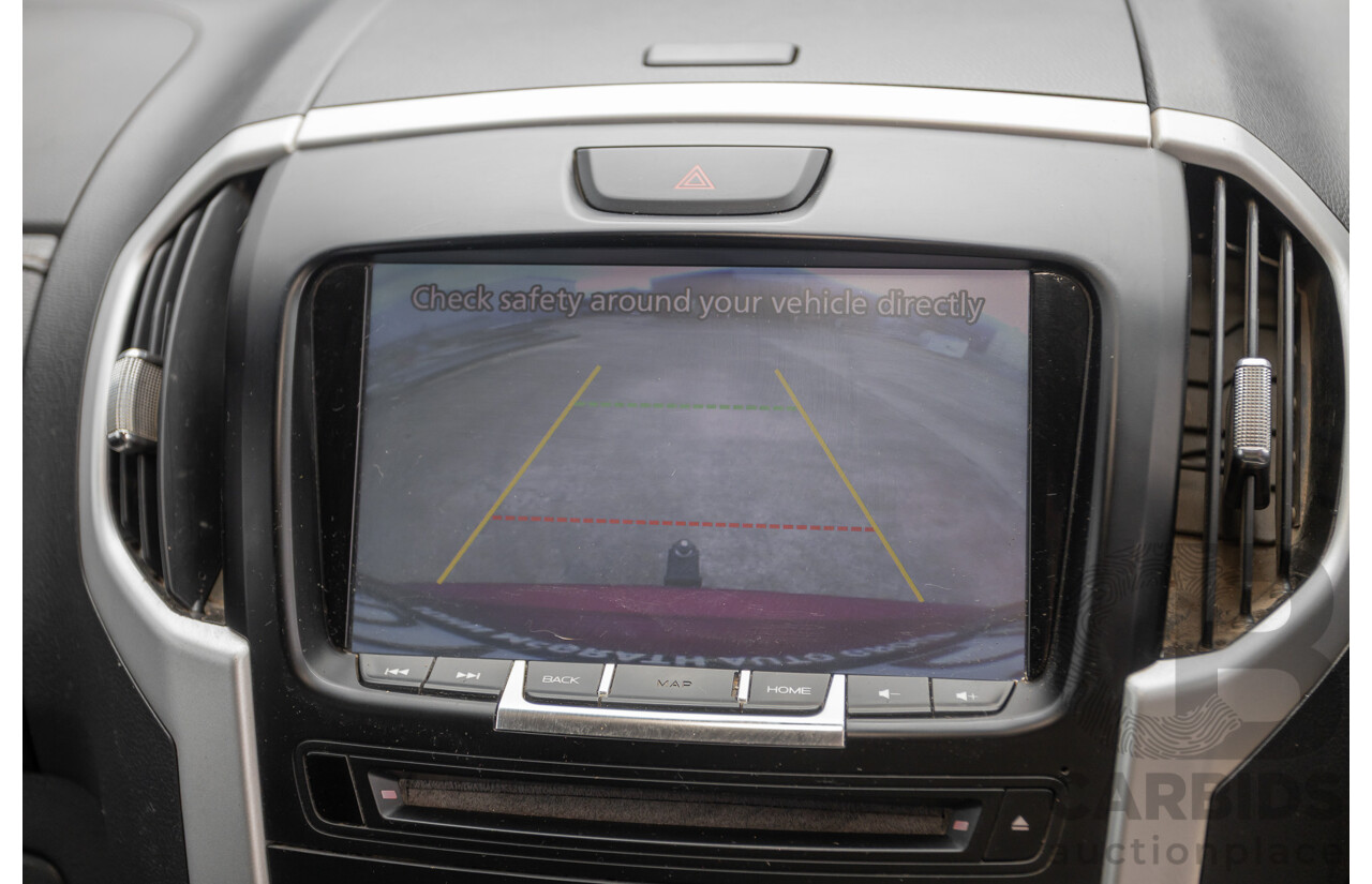 05/2018 Isuzu MU-X LS-U (4x4) UC MY18 4D Wagon Red Turbo Diesel 3.0L