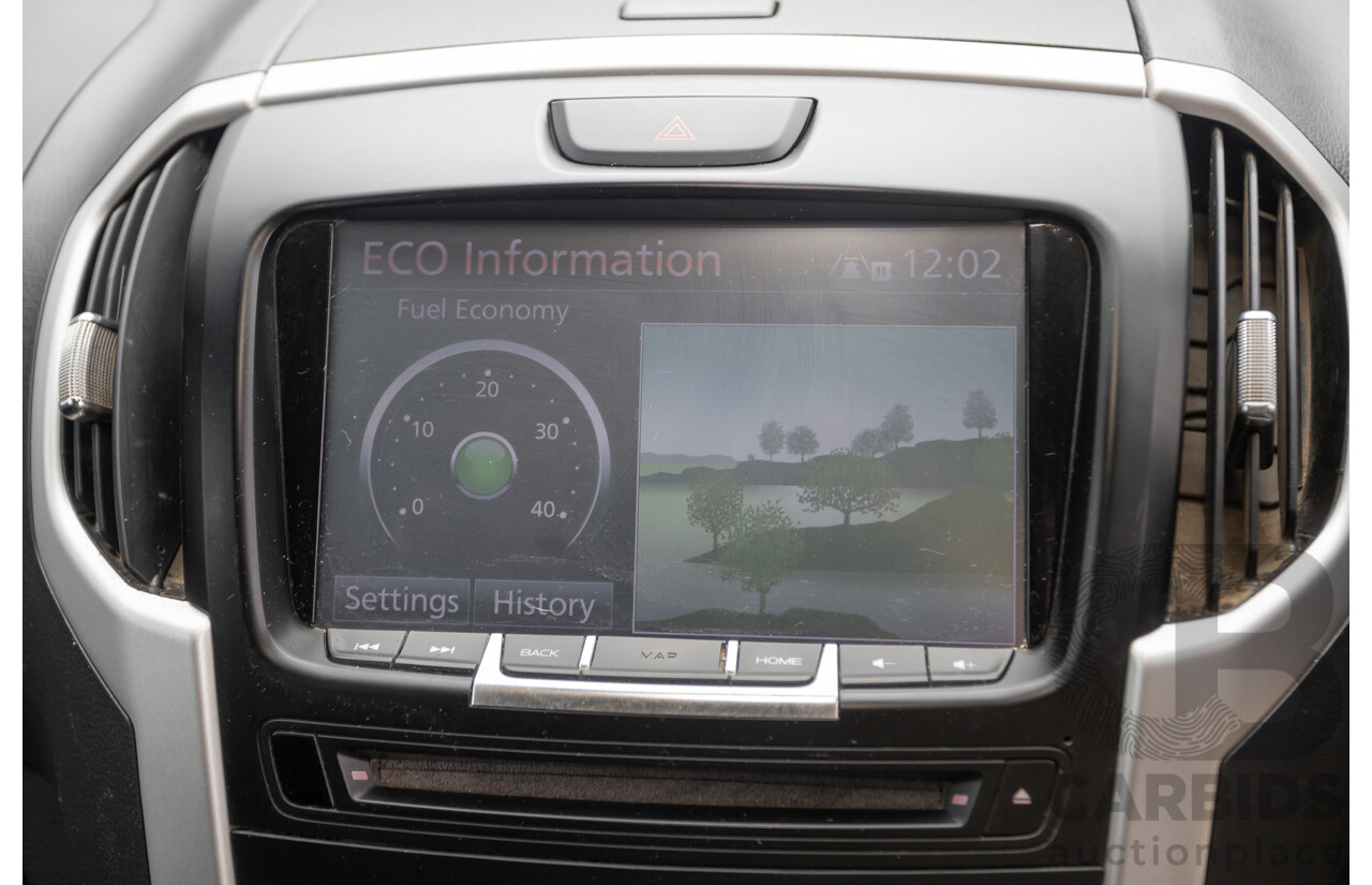 05/2018 Isuzu MU-X LS-U (4x4) UC MY18 4D Wagon Red Turbo Diesel 3.0L