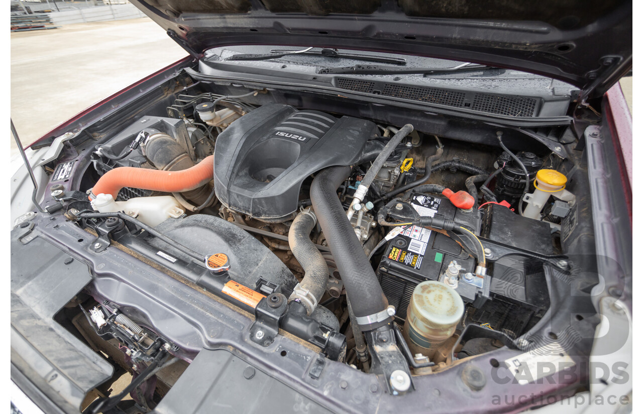 05/2018 Isuzu MU-X LS-U (4x4) UC MY18 4D Wagon Red Turbo Diesel 3.0L