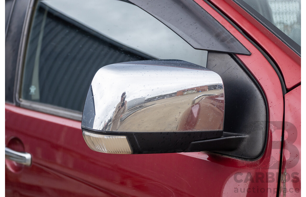 05/2018 Isuzu MU-X LS-U (4x4) UC MY18 4D Wagon Red Turbo Diesel 3.0L