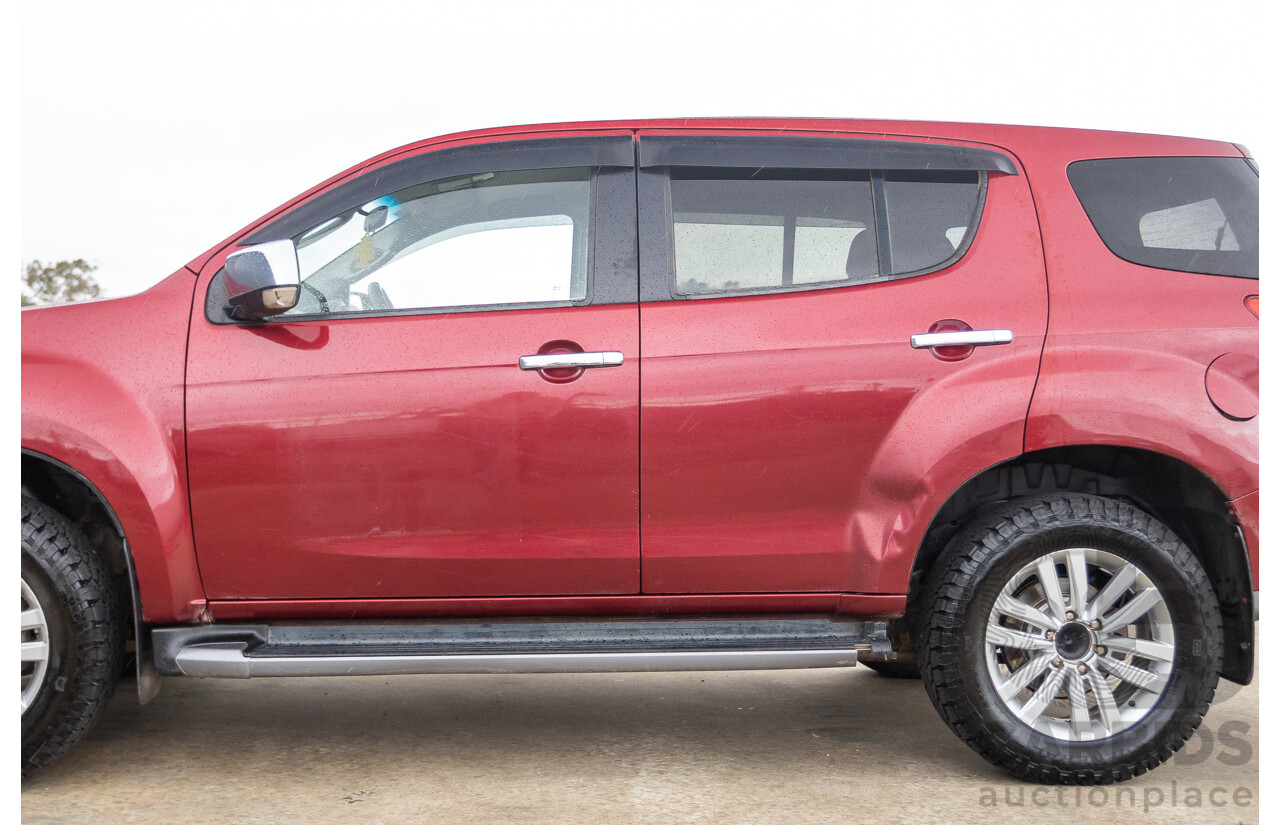 05/2018 Isuzu MU-X LS-U (4x4) UC MY18 4D Wagon Red Turbo Diesel 3.0L