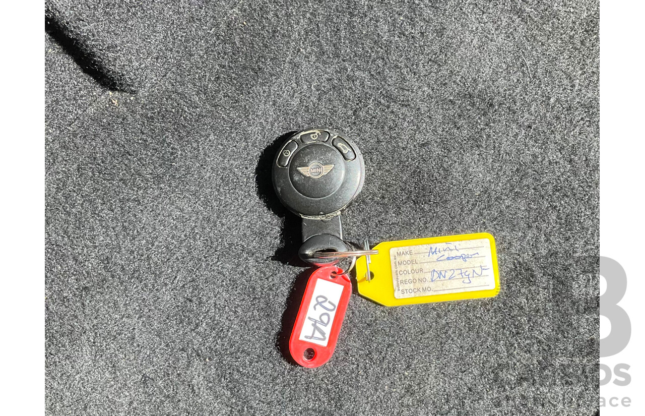 4/2011 Mini Cooper R56 MY11 2d Hatchback Black Turbo 1.6L