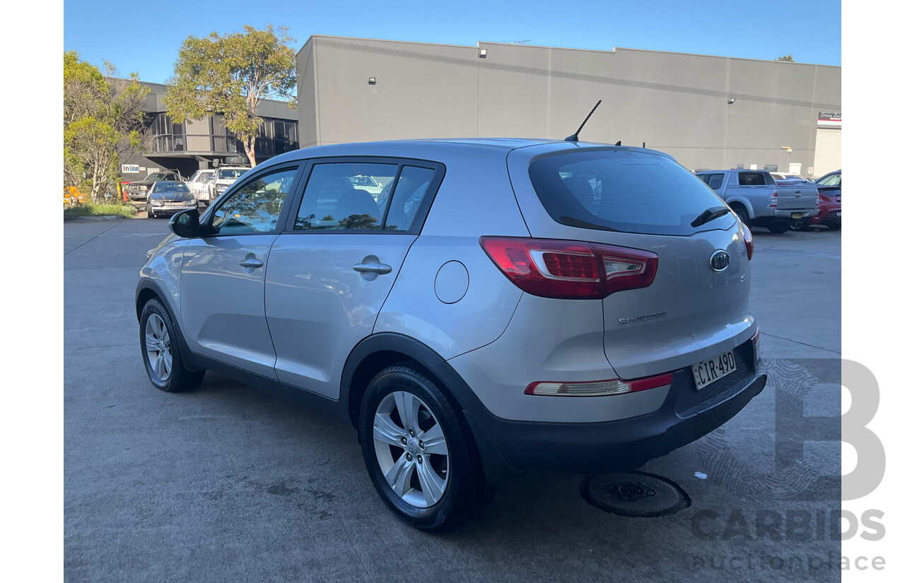 6/2012 Kia Sportage Si (fwd) SL MY12 4d Wagon Silver 2.0L