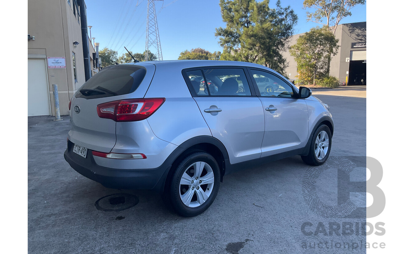 6/2012 Kia Sportage Si (fwd) SL MY12 4d Wagon Silver 2.0L