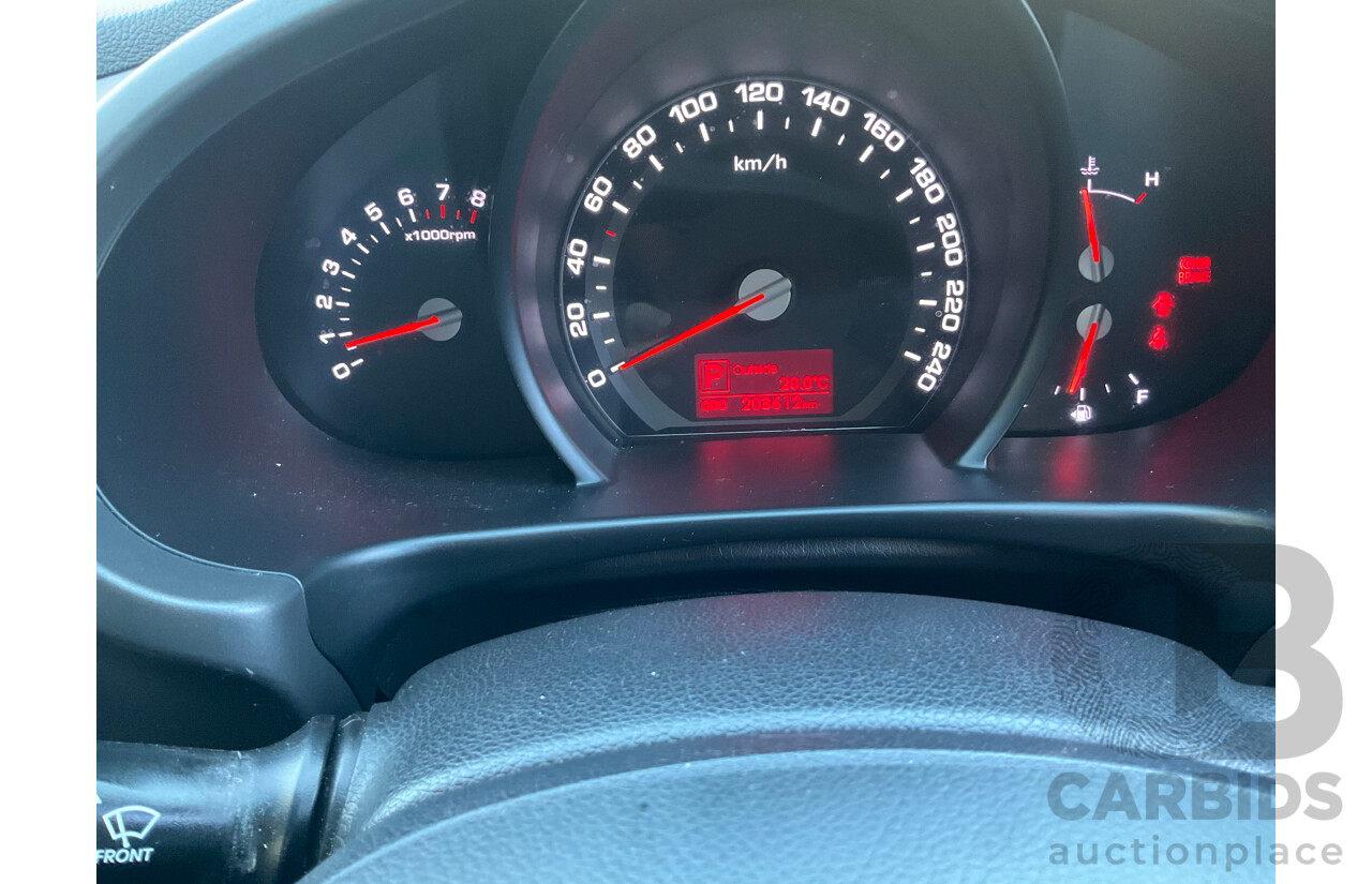 6/2012 Kia Sportage Si (fwd) SL MY12 4d Wagon Silver 2.0L