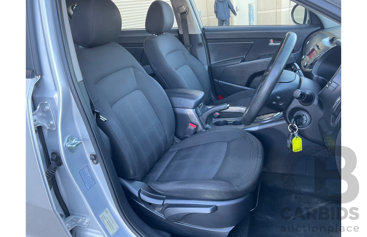 6/2012 Kia Sportage Si (fwd) SL MY12 4d Wagon Silver 2.0L